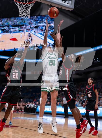 Thumbnail 1 in Paradise vs. Kountze (UIL 3A Basketball Division II Final) photogallery.