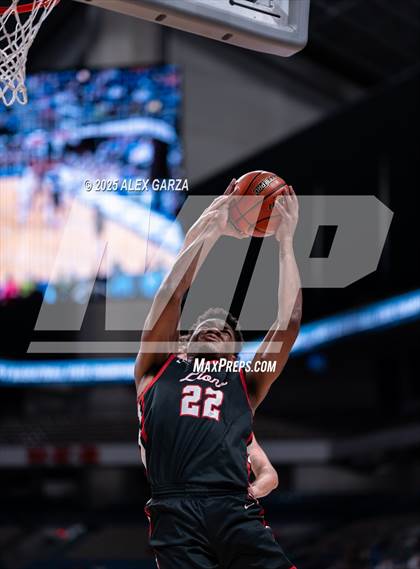 Thumbnail 3 in Paradise vs. Kountze (UIL 3A Basketball Division II Final) photogallery.