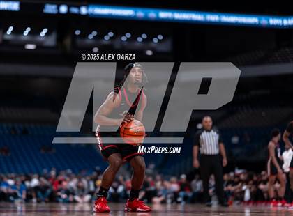 Thumbnail 1 in Paradise vs. Kountze (UIL 3A Basketball Division II Final) photogallery.