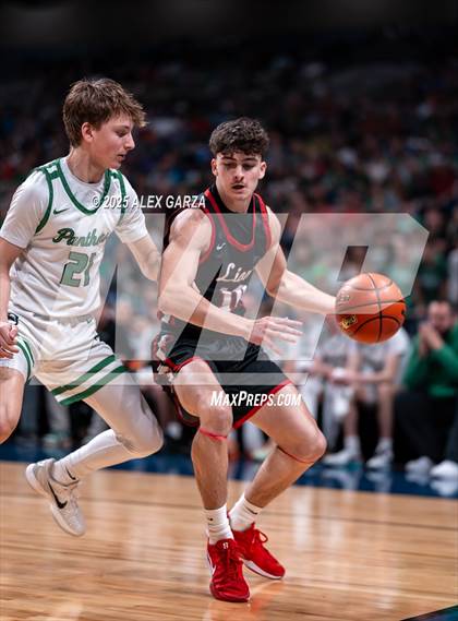 Thumbnail 2 in Paradise vs. Kountze (UIL 3A Basketball Division II Final) photogallery.