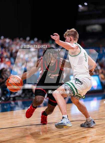 Thumbnail 3 in Paradise vs. Kountze (UIL 3A Basketball Division II Final) photogallery.
