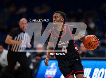 Thumbnail 1 in Paradise vs. Kountze (UIL 3A Basketball Division II Final) photogallery.