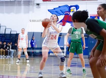 Thumbnail 3 in Pioneer @ Los Alamitos (CIF SS Division 2A Round 1) photogallery.