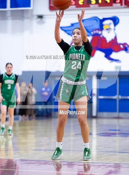 Thumbnail 1 in Pioneer @ Los Alamitos (CIF SS Division 2A Round 1) photogallery.