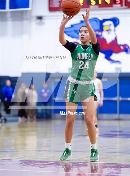 Thumbnail 3 in Pioneer @ Los Alamitos (CIF SS Division 2A Round 1) photogallery.