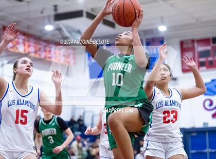 Thumbnail 1 in Pioneer @ Los Alamitos (CIF SS Division 2A Round 1) photogallery.