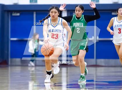 Thumbnail 1 in Pioneer @ Los Alamitos (CIF SS Division 2A Round 1) photogallery.