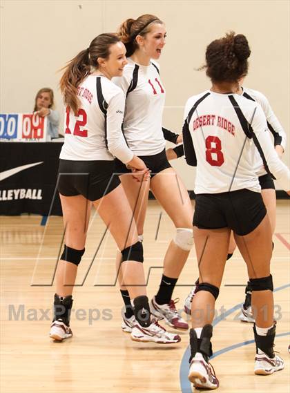 Thumbnail 2 in Desert Ridge vs. Basha  (Nike Tournament of Champions) photogallery.