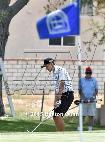 Thumbnail 2 in CIF Southern Section Boys Golf Championships photogallery.