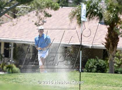 Thumbnail 2 in CIF Southern Section Boys Golf Championships photogallery.