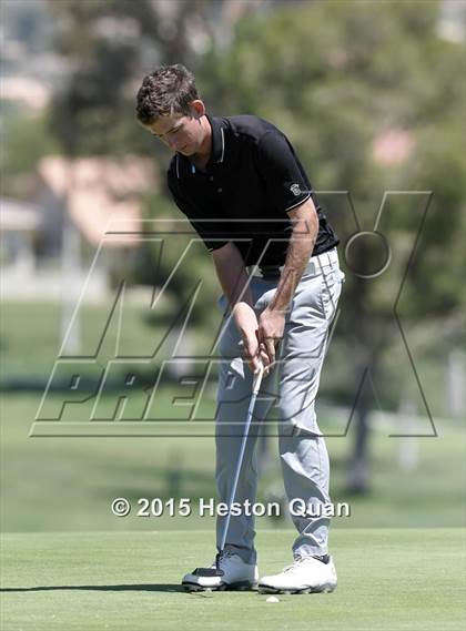Thumbnail 2 in CIF Southern Section Boys Golf Championships photogallery.