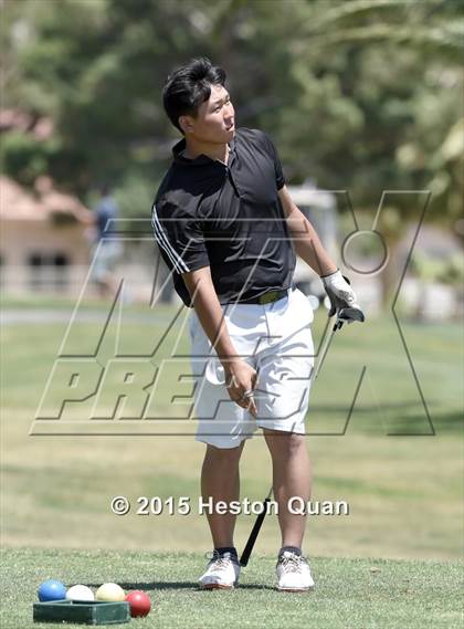 Thumbnail 1 in CIF Southern Section Boys Golf Championships photogallery.