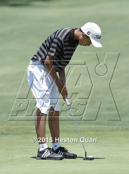 Thumbnail 3 in CIF Southern Section Boys Golf Championships photogallery.