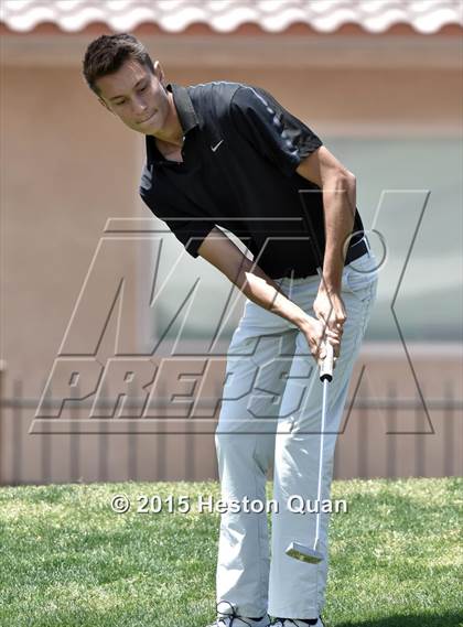 Thumbnail 3 in CIF Southern Section Boys Golf Championships photogallery.