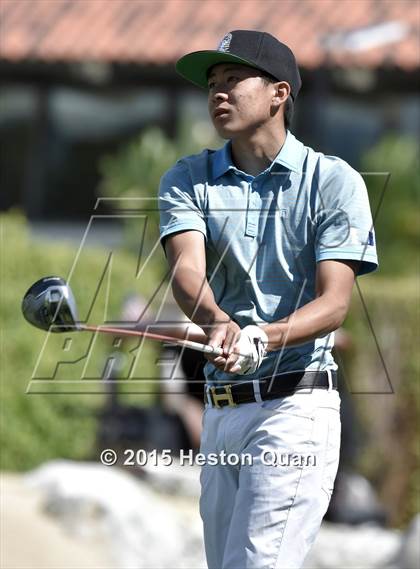 Thumbnail 1 in CIF Southern Section Boys Golf Championships photogallery.