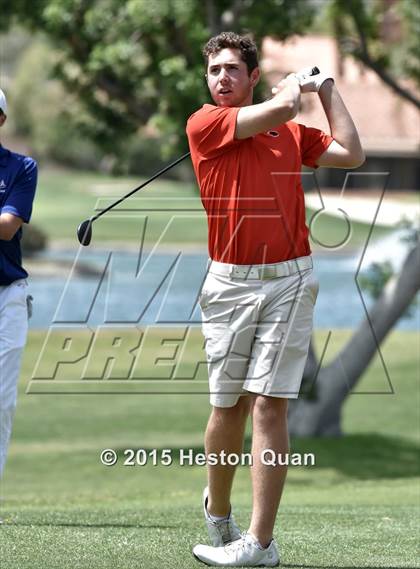 Thumbnail 2 in CIF Southern Section Boys Golf Championships photogallery.