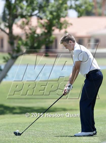 Thumbnail 2 in CIF Southern Section Boys Golf Championships photogallery.
