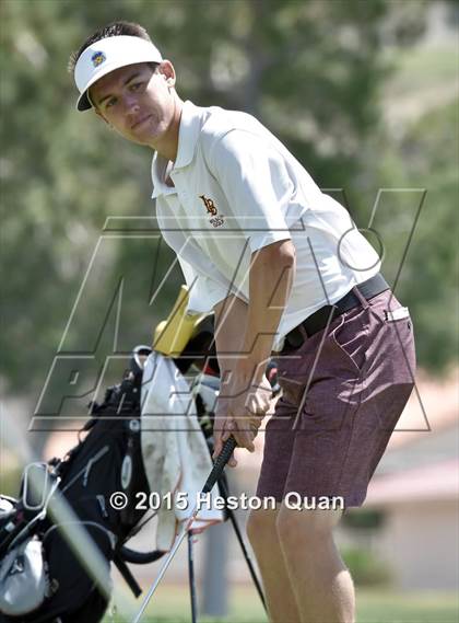 Thumbnail 2 in CIF Southern Section Boys Golf Championships photogallery.