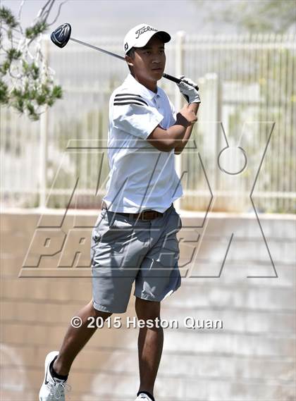 Thumbnail 1 in CIF Southern Section Boys Golf Championships photogallery.