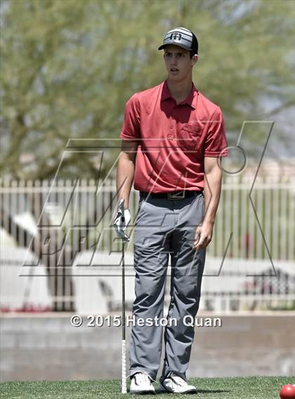 Thumbnail 1 in CIF Southern Section Boys Golf Championships photogallery.