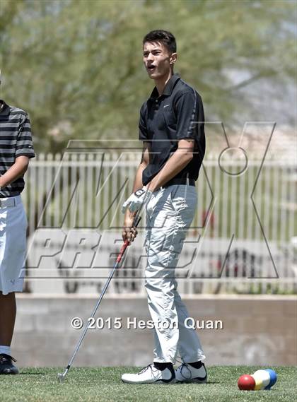 Thumbnail 2 in CIF Southern Section Boys Golf Championships photogallery.