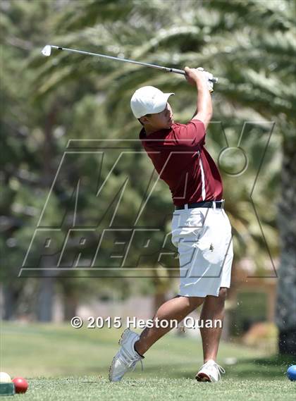 Thumbnail 3 in CIF Southern Section Boys Golf Championships photogallery.