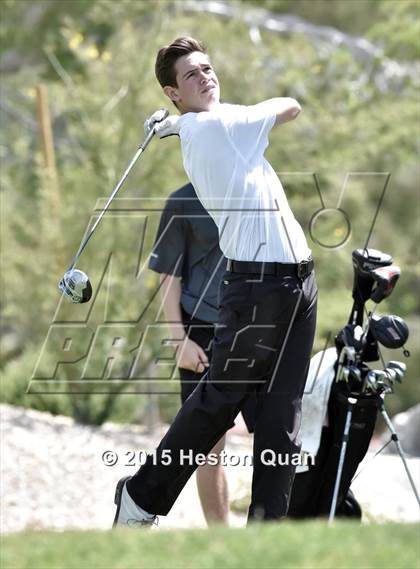 Thumbnail 2 in CIF Southern Section Boys Golf Championships photogallery.