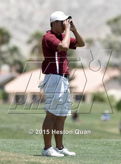 Thumbnail 1 in CIF Southern Section Boys Golf Championships photogallery.