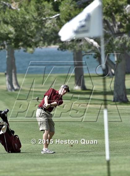 Thumbnail 2 in CIF Southern Section Boys Golf Championships photogallery.