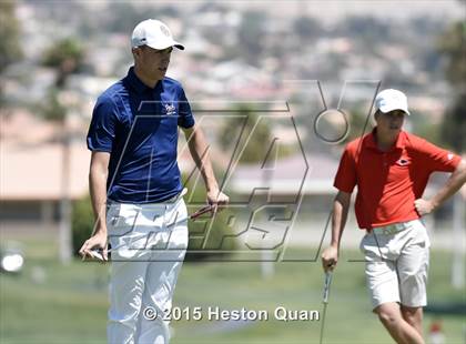 Thumbnail 1 in CIF Southern Section Boys Golf Championships photogallery.