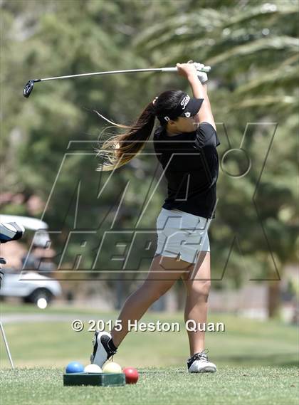 Thumbnail 2 in CIF Southern Section Boys Golf Championships photogallery.