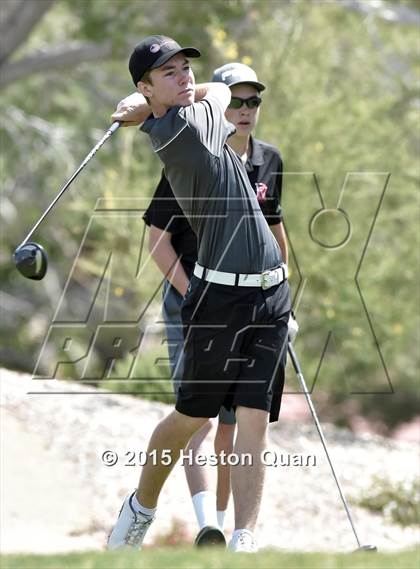 Thumbnail 2 in CIF Southern Section Boys Golf Championships photogallery.