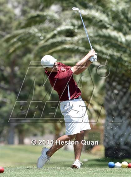 Thumbnail 2 in CIF Southern Section Boys Golf Championships photogallery.