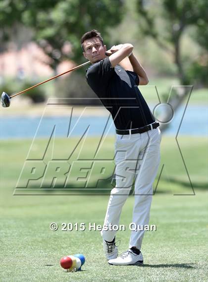 Thumbnail 3 in CIF Southern Section Boys Golf Championships photogallery.
