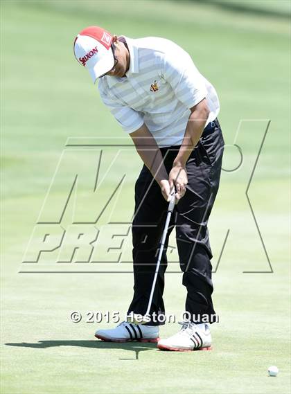 Thumbnail 2 in CIF Southern Section Boys Golf Championships photogallery.
