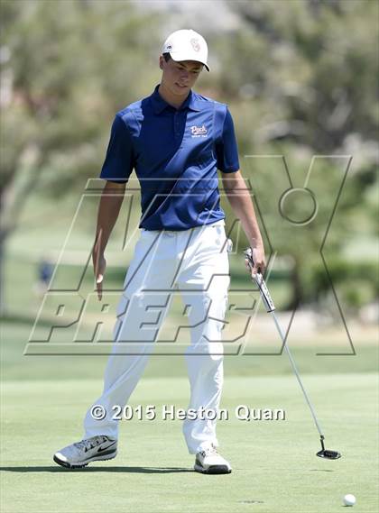 Thumbnail 1 in CIF Southern Section Boys Golf Championships photogallery.
