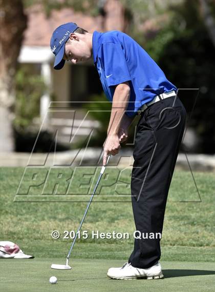 Thumbnail 3 in CIF Southern Section Boys Golf Championships photogallery.