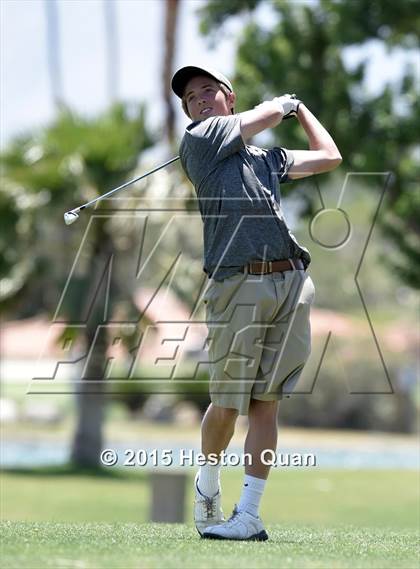 Thumbnail 2 in CIF Southern Section Boys Golf Championships photogallery.