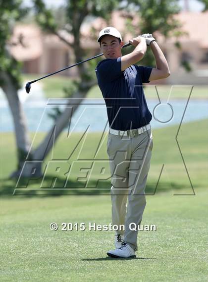 Thumbnail 1 in CIF Southern Section Boys Golf Championships photogallery.