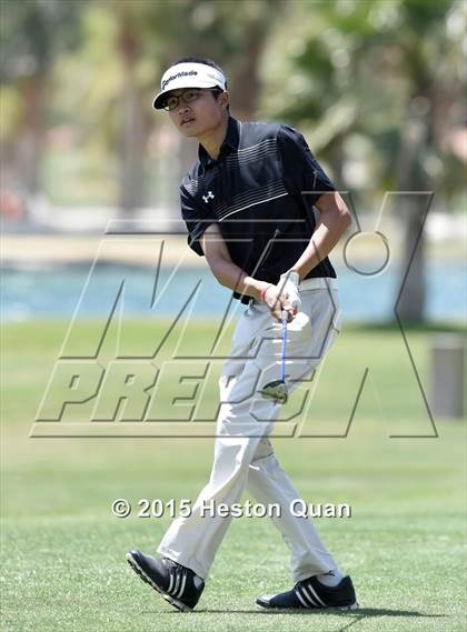 Thumbnail 1 in CIF Southern Section Boys Golf Championships photogallery.