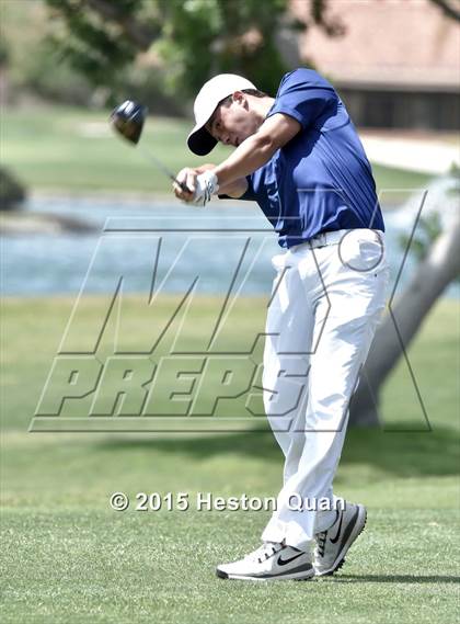 Thumbnail 2 in CIF Southern Section Boys Golf Championships photogallery.