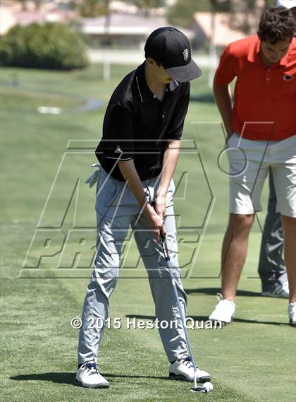 Thumbnail 2 in CIF Southern Section Boys Golf Championships photogallery.