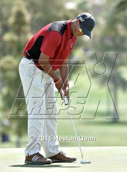 Thumbnail 3 in CIF Southern Section Boys Golf Championships photogallery.