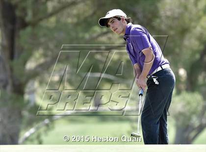 Thumbnail 2 in CIF Southern Section Boys Golf Championships photogallery.
