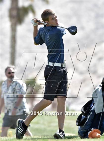 Thumbnail 2 in CIF Southern Section Boys Golf Championships photogallery.