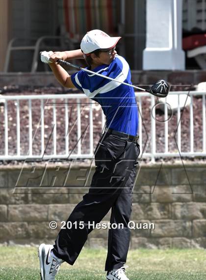 Thumbnail 2 in CIF Southern Section Boys Golf Championships photogallery.