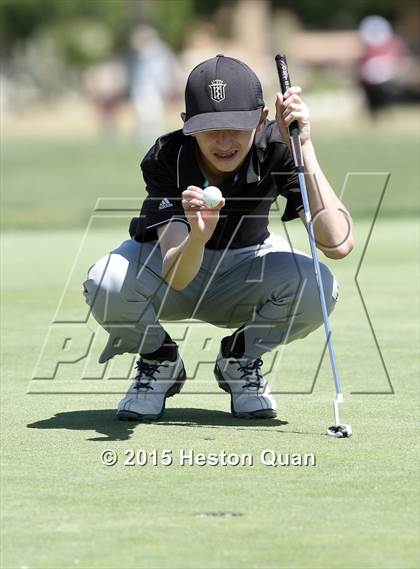 Thumbnail 1 in CIF Southern Section Boys Golf Championships photogallery.