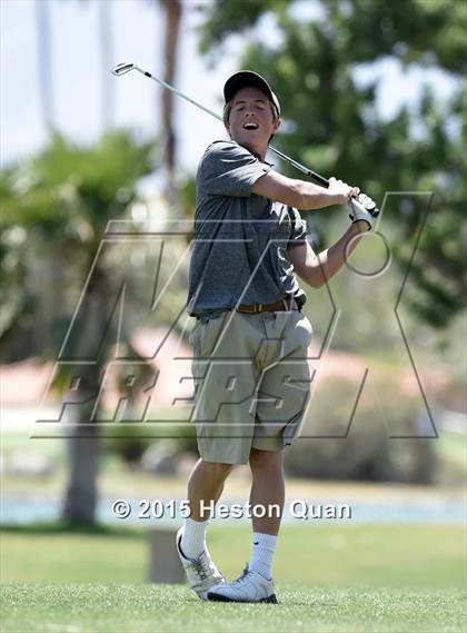 Thumbnail 3 in CIF Southern Section Boys Golf Championships photogallery.