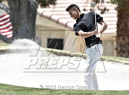 Thumbnail 2 in CIF Southern Section Boys Golf Championships photogallery.