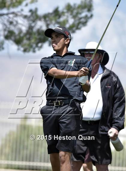 Thumbnail 1 in CIF Southern Section Boys Golf Championships photogallery.